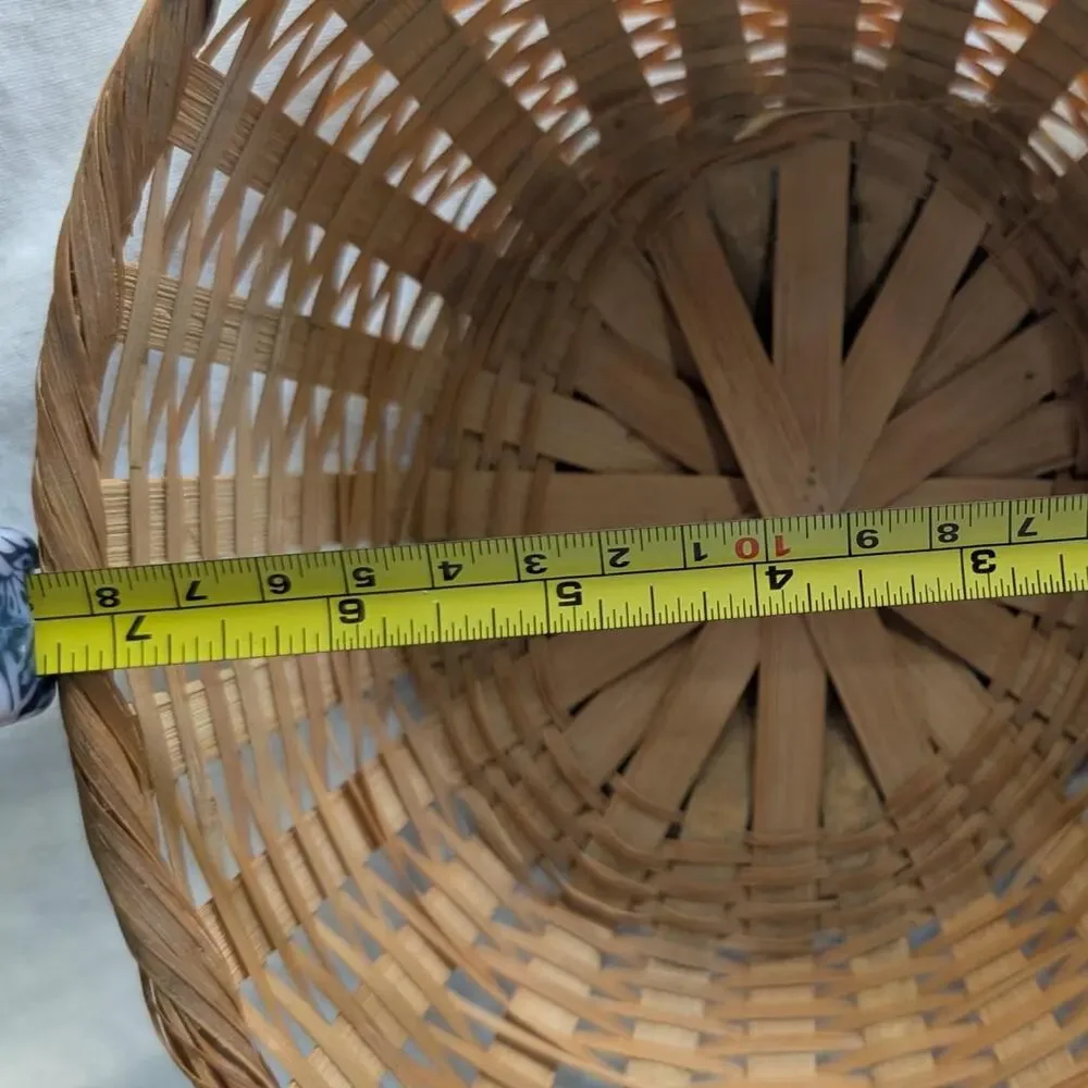 Handmade woven basket handmade woven